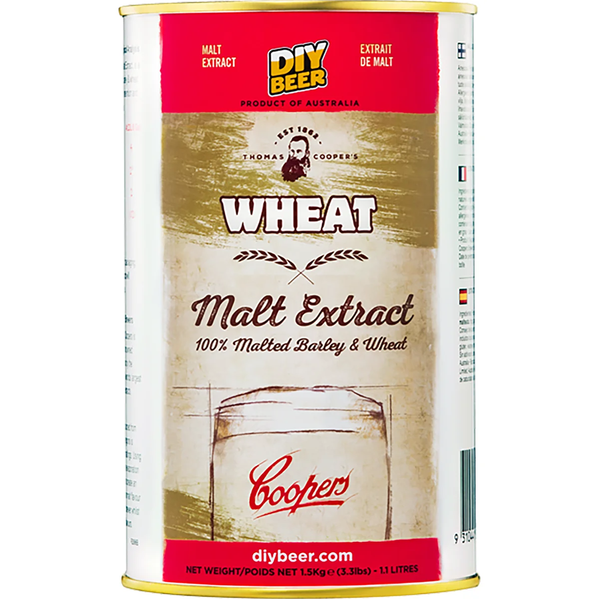 Vehnämallasuute Coopers Wheat