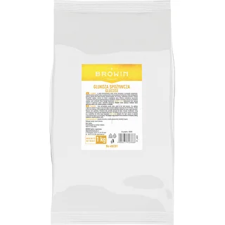 Elintarvikekäyttöön tarkoitettu glukoosi 1 kg