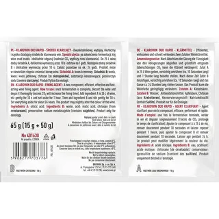 Klarowin Duo Rapid - kitosaani + piidioksidi, 65 g – photo 2