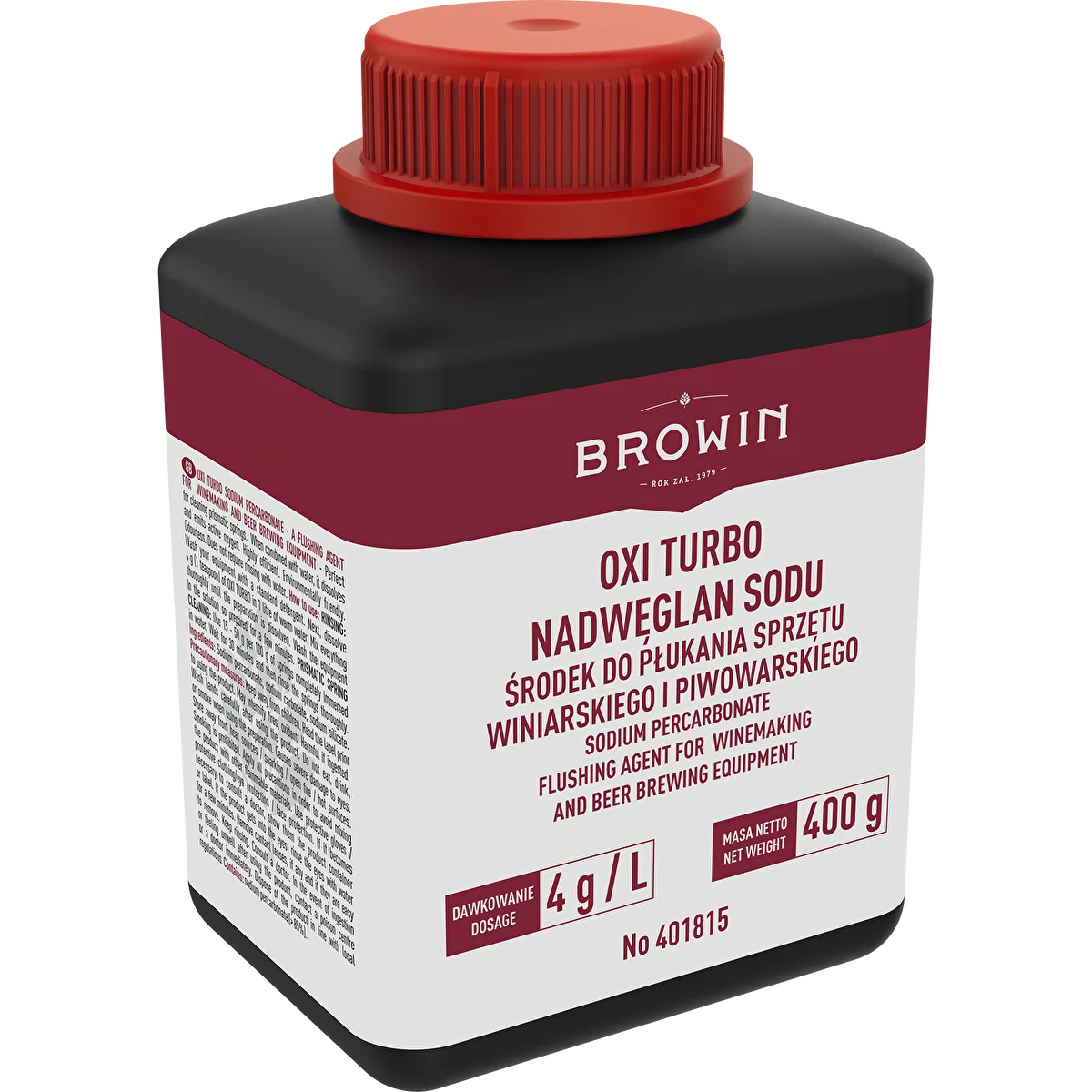 OXI Turbo - natriumperkarbonaatti - 400 g
