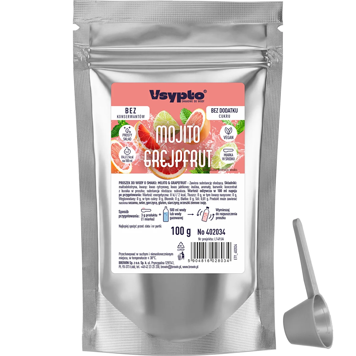 VSYPTO Mojito Greippi, 100 g