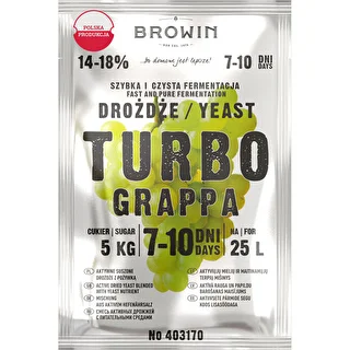 Tislaushiiva Turbo Grappa 7-10 päivää – photo 1
