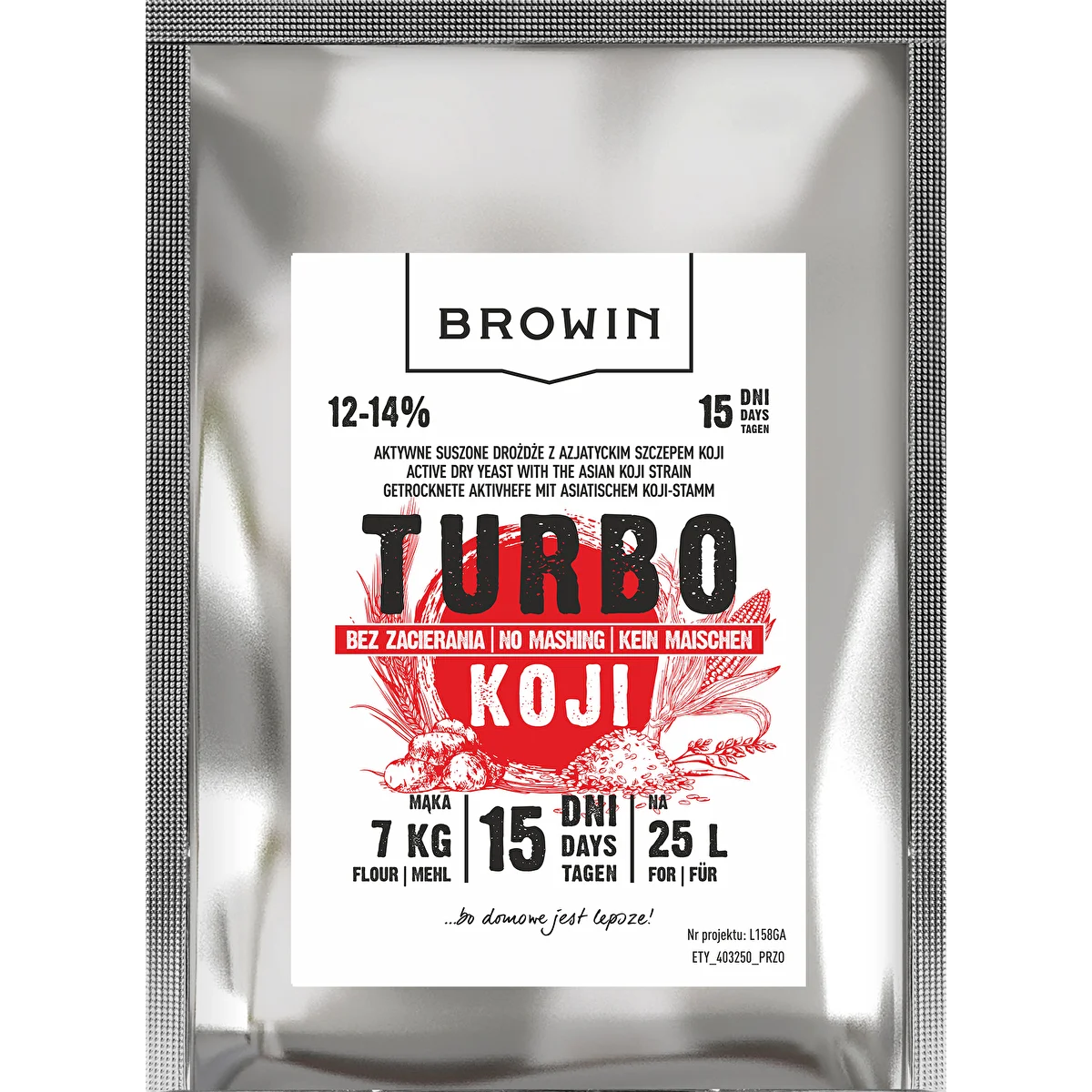 Tislaamohiiva Turbo Koji, 50 g (ilman mäskäystä!)