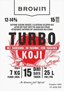 Tislaamohiiva Turbo Koji, 50 g (ilman mäskäystä!) – photo 5