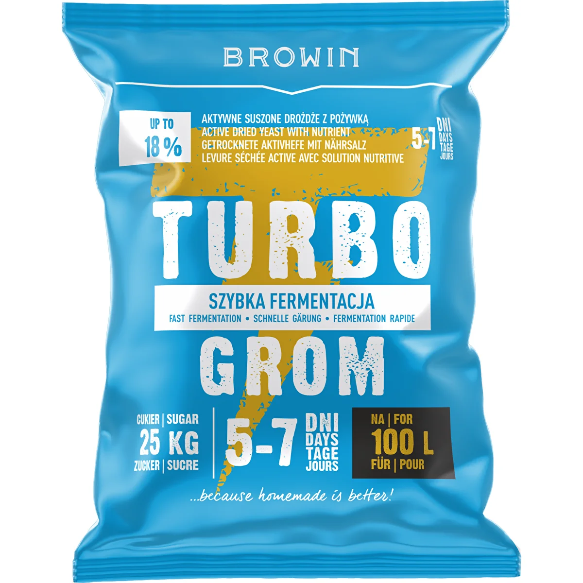 Tislaushiiva Turbo Grom 5-7 päivää 100L