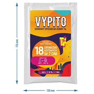 VYPITO 12%, pussi 18 juomalle - Chillout kevyesti hedelmäinen, 126 g – photo 4