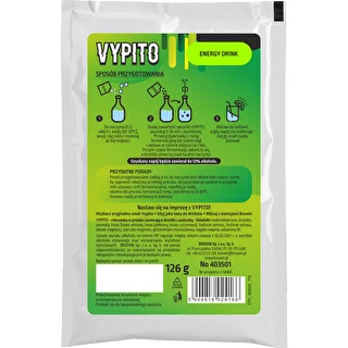 VYPITO 12%, pussi 18 juomalle - Energy drink, 126 g – photo 2