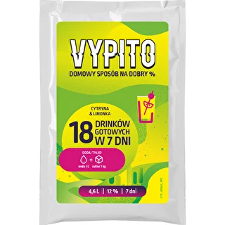 VYPITO 12%, pussi 18 juomalle - Sitruuna & lime, 126 g – photo 1