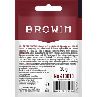 Kaliumsalpeteri lihan pekelöintiin, 20 g – photo 2