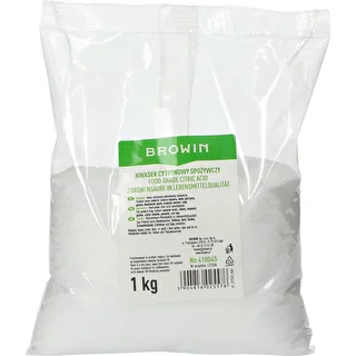 Elintarvikelaatuisen sitruunahappo, 1kg