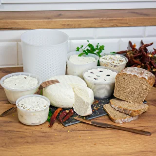 Pyöreä juustomuotti Ø 13 x 7 cm 500 g:lle – photo 7