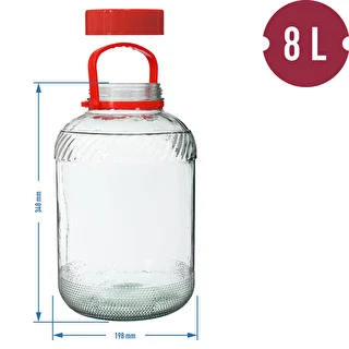8 L purkki muovikannella – photo 6