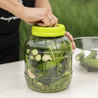 Särkymätön, monikäyttöinen purkki, 3 L – photo 3