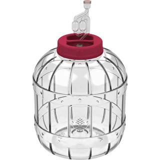 Särkymätön, monikäyttöinen käymispurkki, 8L