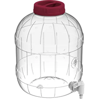 Monikäyttöinen purkki hanalla 10L – photo 2