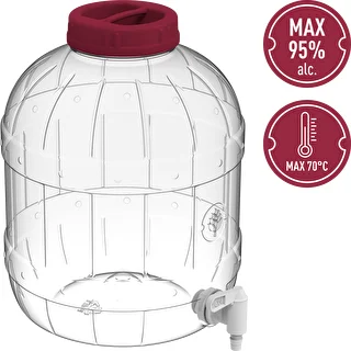 Monikäyttöinen purkki hanalla 10L – photo 4
