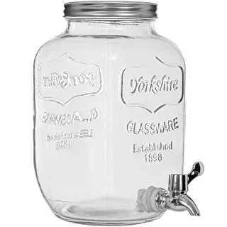Limonadapurkki hanalla - lasinen, 4 L – photo 1
