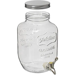 Limonadapurkki hanalla - lasinen, 4 L – photo 2