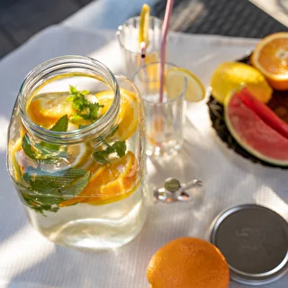 Limonadapurkki hanalla - lasinen, 4 L – photo 8