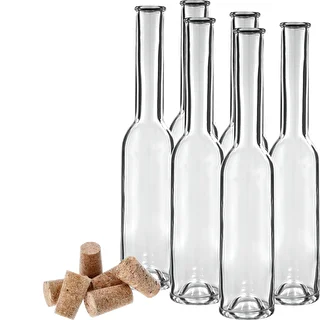 Likööripullo 200 ml 6 kpl + 6 korkkia 23/18 – photo 3