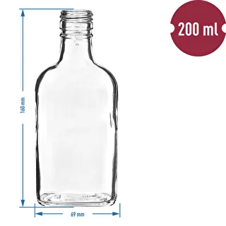 Taskumattipullo likööreille 200 ml - 10 kpl – photo 4