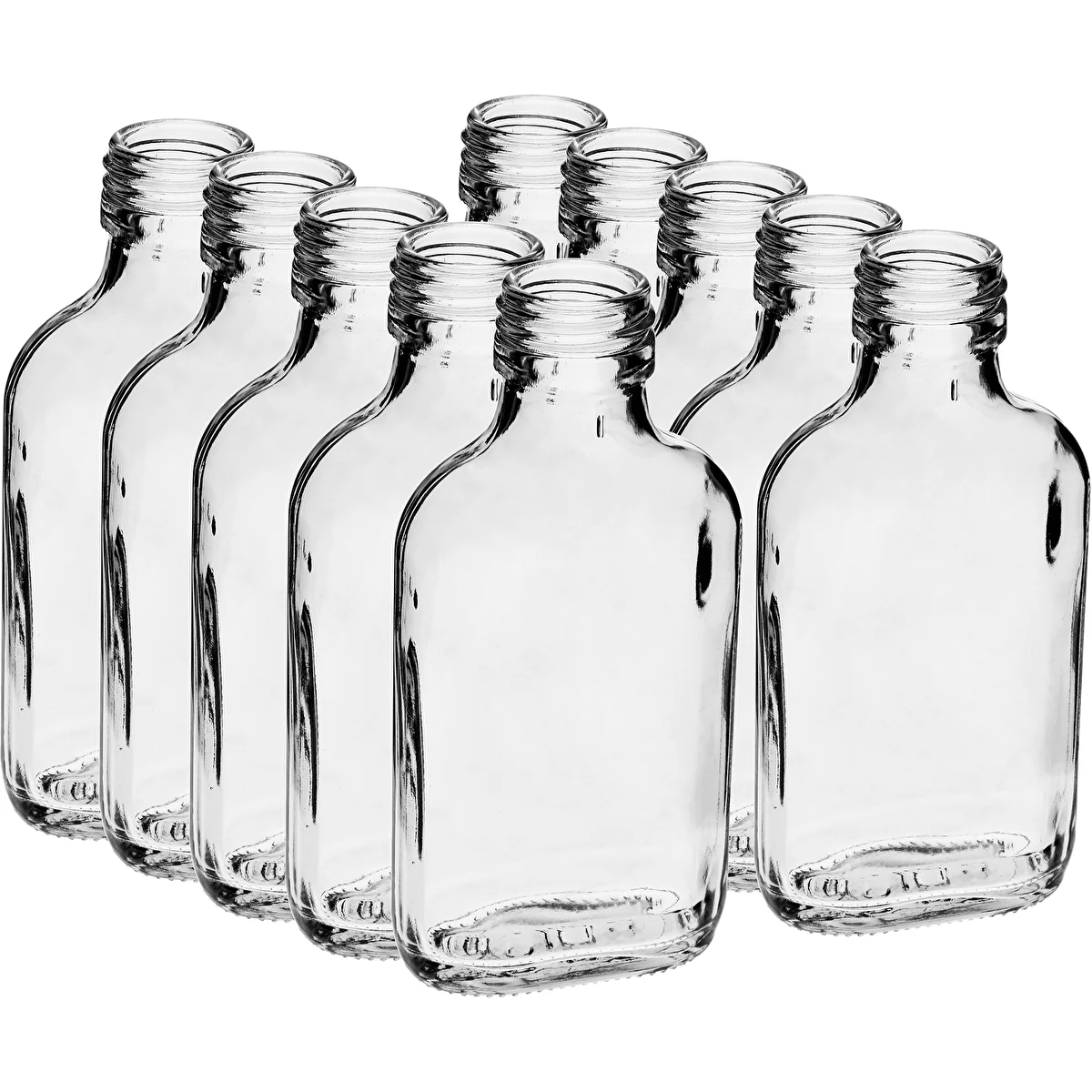 Taskumattityyppinen likööripullo 100 ml 10 kpl