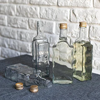 Klasztorna-pullo 500 ml, kierrekorkilla, valkoinen - 6 kpl – photo 5