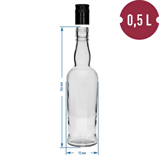 Kapteenin pullo 500 ml kierrekorkilla - 6 kpl – photo 5