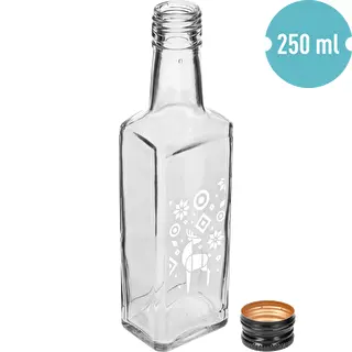 Receptura-pullo, 250 ml korkilla – Jouluporo – photo 4