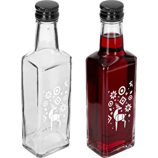 Receptura-pullo, 250 ml korkilla – Jouluporo – photo 3