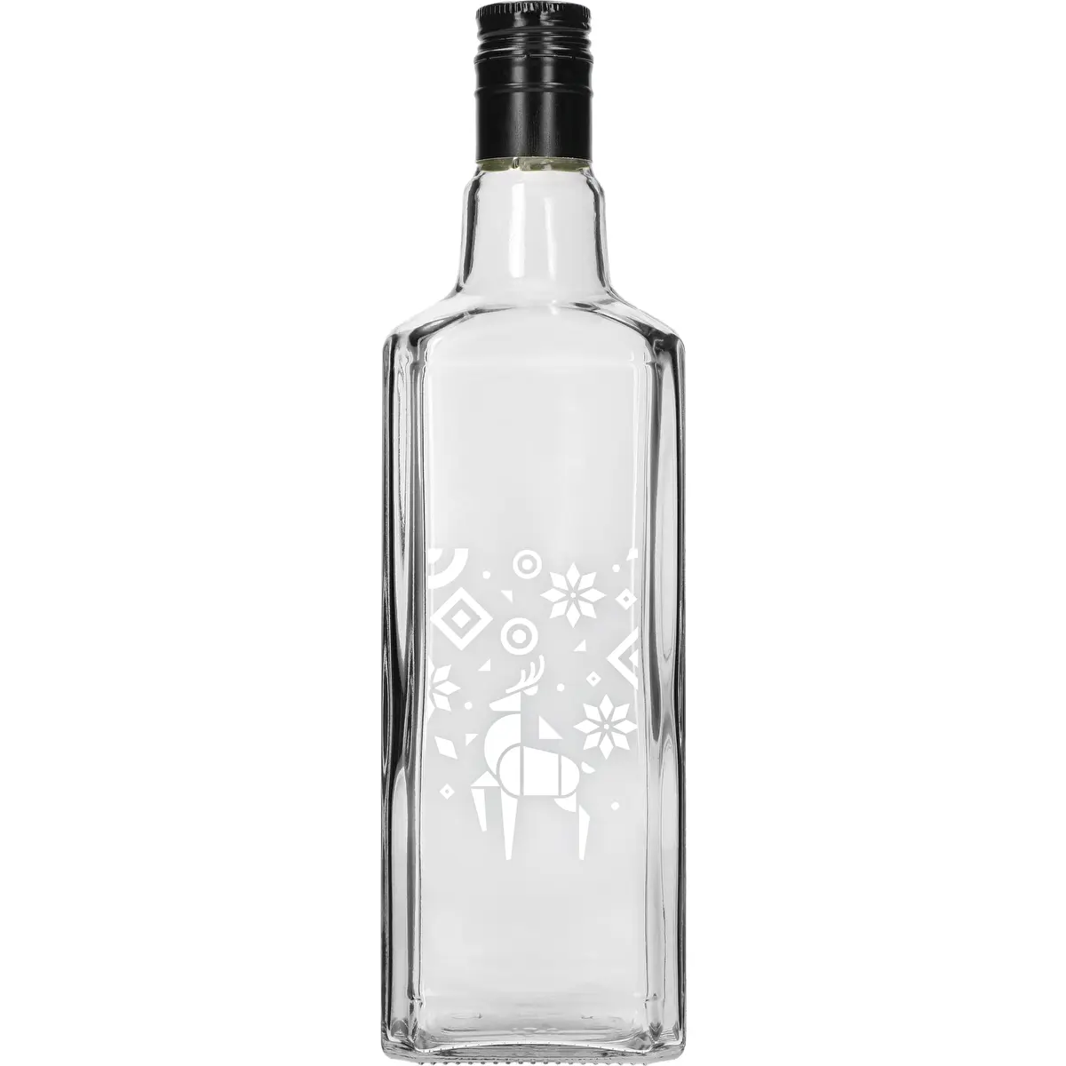 Tynktura-pullo, 500 ml, korkilla – Jouluinen Poro