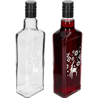 Tynktura-pullo, 500 ml, korkilla – Jouluinen Poro – photo 3