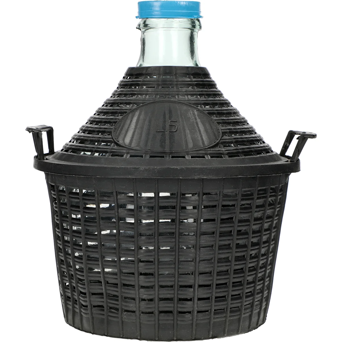 Viinipullo 5L muovikorissa