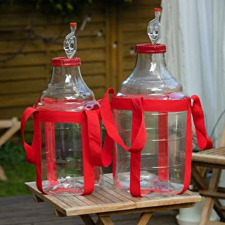 Kevyt, särkymätön viinipallo hihnoilla, 20 L – photo 10