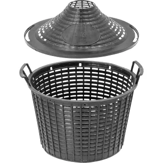 Muovinen puutarhakori, kannella 10 l ballonipullolle – photo 2