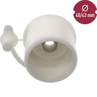 Korkki ilmapalloon fi 40/43 mm sulkimella – photo 3