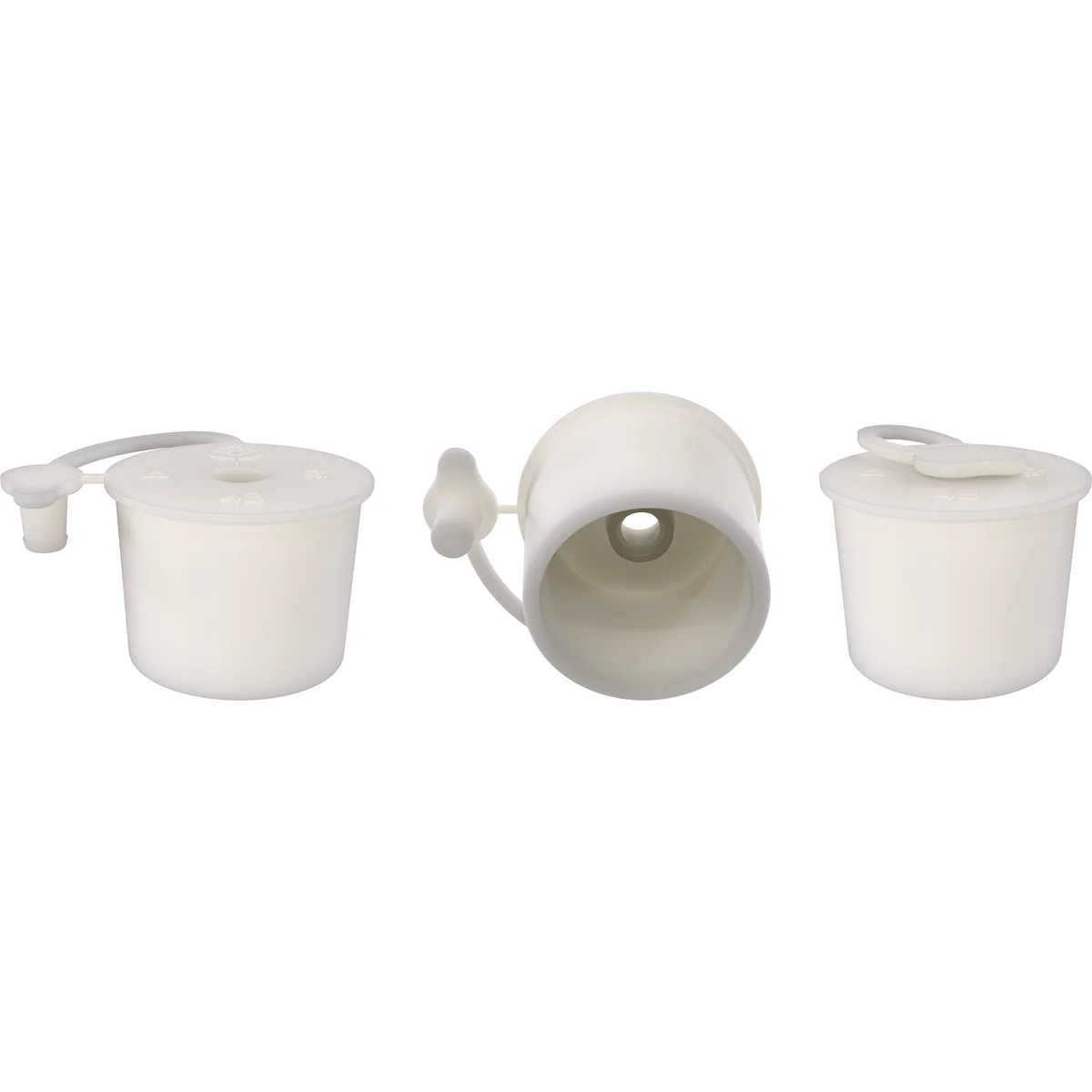 Ilmapallokorkki fi 44/48 mm suljettavalla tulppalla