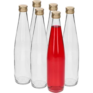 Klubowa-pullo 500 ml kultaisella kierrekorkilla, 6 kpl:n setti – photo 3
