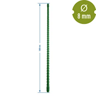 PE-päällystetty terästikku 1m x 8mm – photo 2