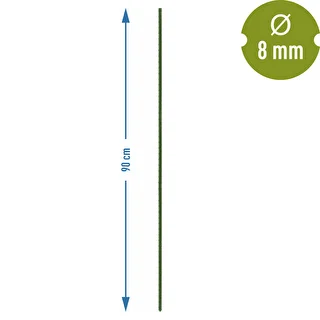 Bioogród puutarhakepit – päällystetty teräs, 0,9 m, fi 8 mm, 10 kpl – photo 3