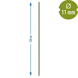 Bioogród-puutarhakepit – päällystetty teräs, 1,2 m, fi 11 mm, 10 kpl – photo 3