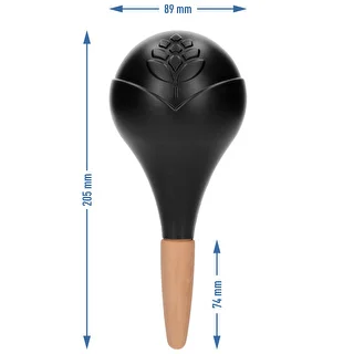 Kastelupallo kasveille, musta matta keraamisella jalalla, 400ml – photo 6