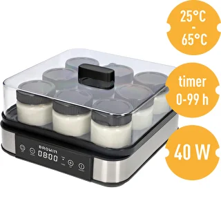 Jogurttikone termostaatilla, 9 purkkia, 1,6 L – photo 8