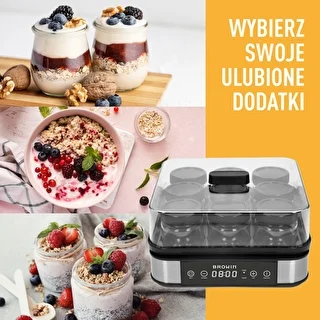 Jogurttikone termostaatilla, 9 purkkia, 1,6 L – photo 14