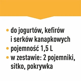 Juusto-jogurttikone termostaatilla 1,5 L – photo 18