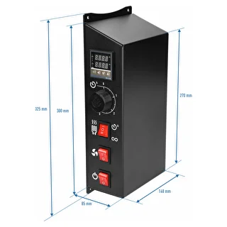 Moduulisarja digitaalisella termostaatilla - dragON 2,7 kW, puutarhasavustimille – photo 10