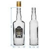 0,5 L pullo kierrekorkilla ja 2-värisellä viskipainatuksella - 4 kpl - 8 
