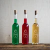 350 ml pullo korkilla, painatus Kotitekoinen likööri - 10 