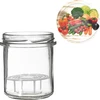350 ml purkki kannella ja painolla - 6 kpl - 8 