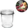 350 ml purkki värillisellä kannella - 6 kpl - 8 